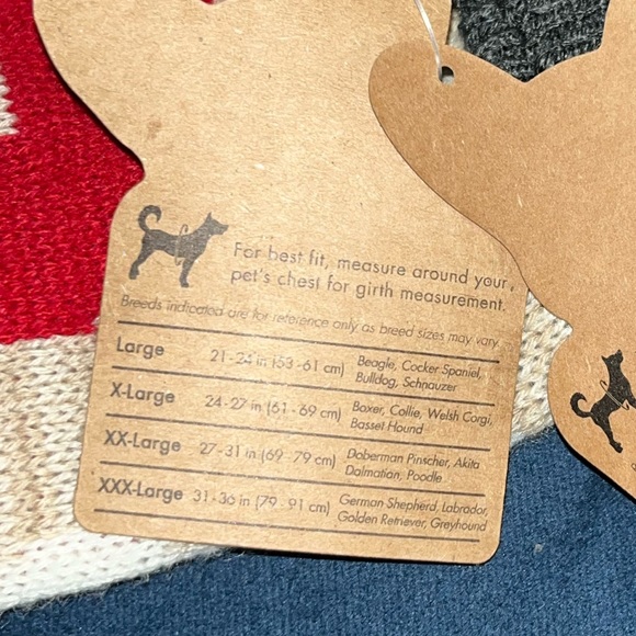 🐾 Pup Crew Bones Split Neck Dog Sweater - Picture 4 of 6